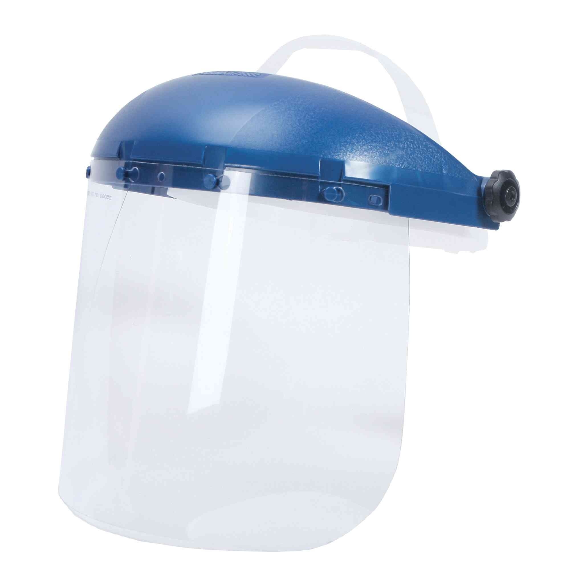 Sellstrom® - Face Shield - 390 Series - 8" x 12" x 0.040" Window - Clear AF - Ratcheting Headgear - Single Crown - Model # S39140